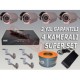GÜVENLİK KAMERA SET 4 LÜ PAKET 4KANAL KAYIT CİHAZI GÜVENLİK KAMERA SET 4 LÜ PAKET 4KANAL KAYIT CİHAZI